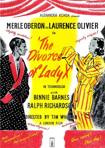 The Divorce of Lady X   - DVD price history on PriceWatchPro