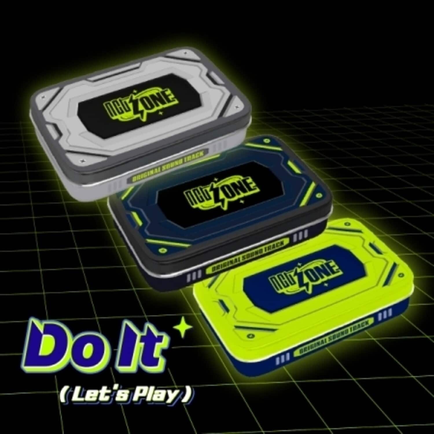 Nct Zone Soundtrack - Do It - Let's Play -Random Tin Case QR Card Version - incl. Coupon Card, - DISCLESS DIGITAL [Digital Download]