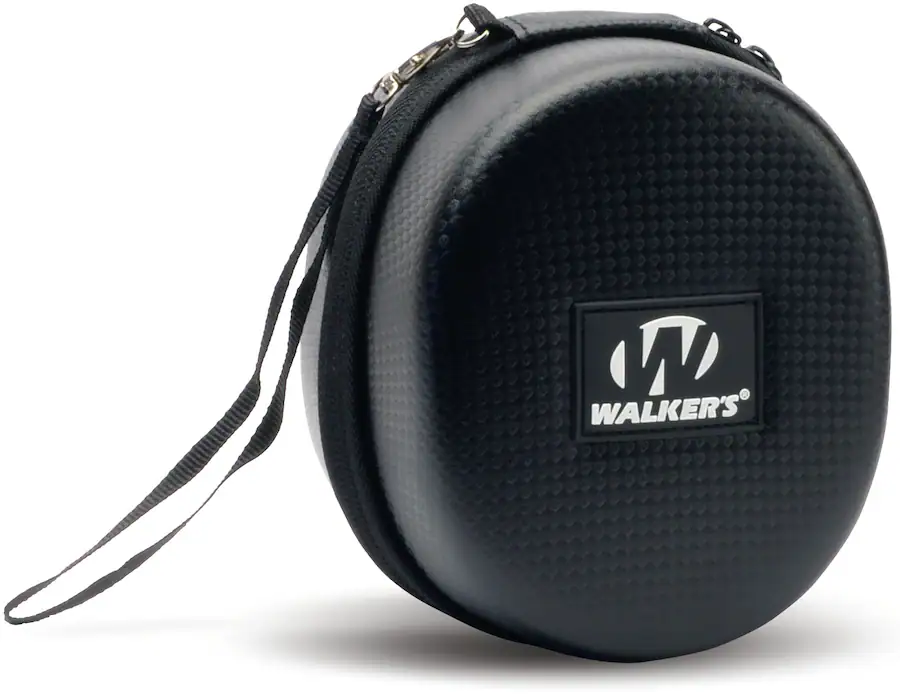 Walkers Walker’s Razor Slim Electronic Muff ( Patriot) with Case Bundle ...