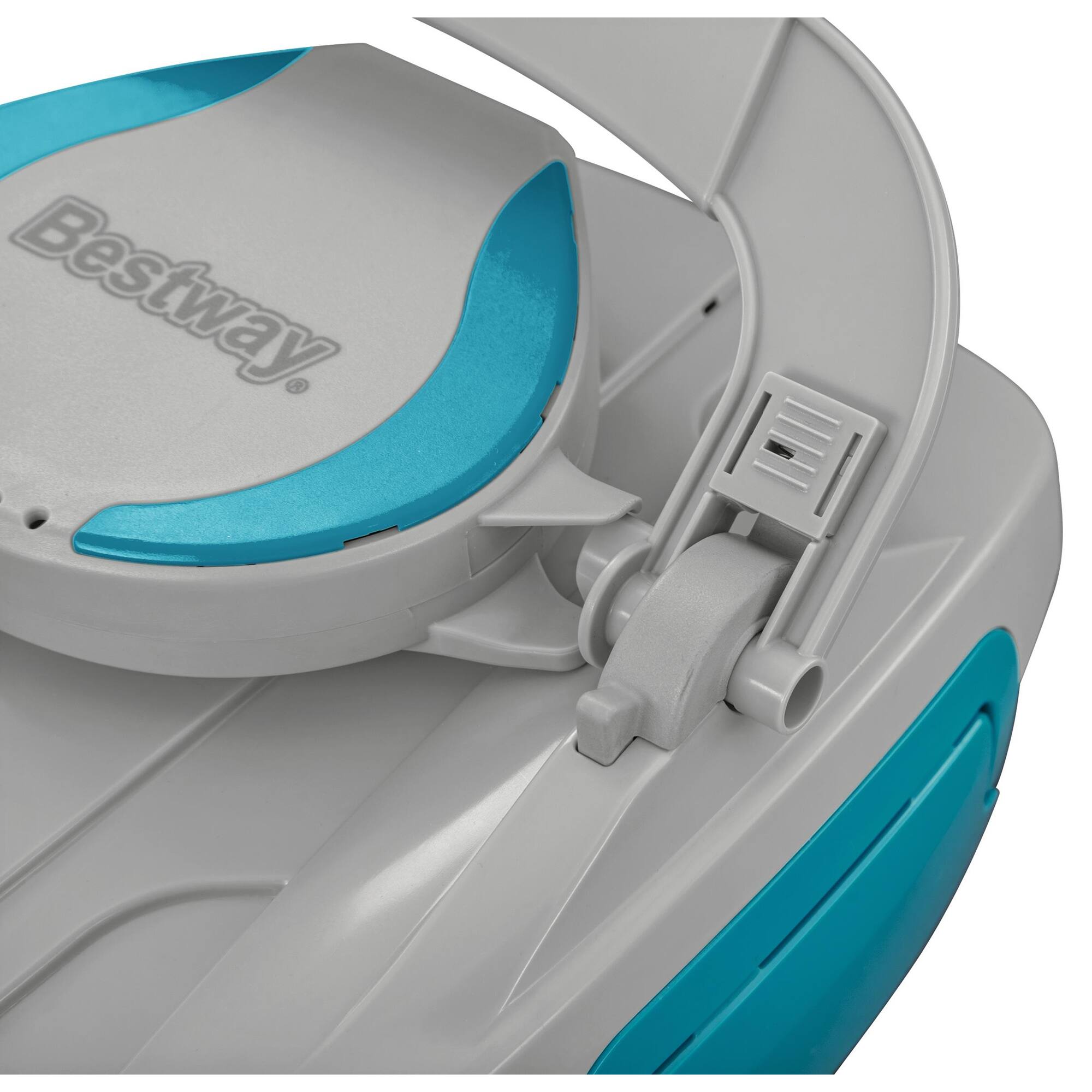 Alt View 6. Bestway - AquaTronix: G100 - Robotic Pool Vacuum - Gray.