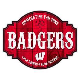Fan Creations - Wisconsin Badgers 24'' Homegating Tavern Sign - Multicolor