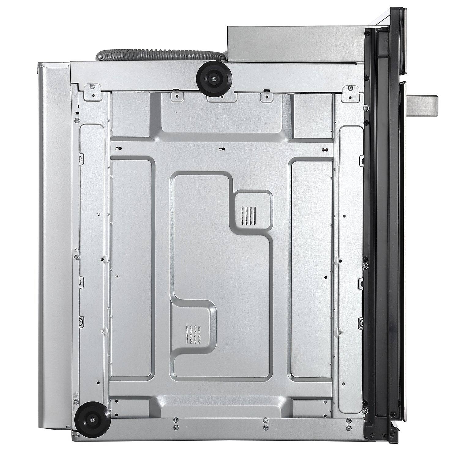 Alt View 1. Rangaire - Rangaire 30" Single Electric Wall Oven Self-cleaning Air Fry True Convection Stainless Steel RWOS301GS - Stainless Steel.