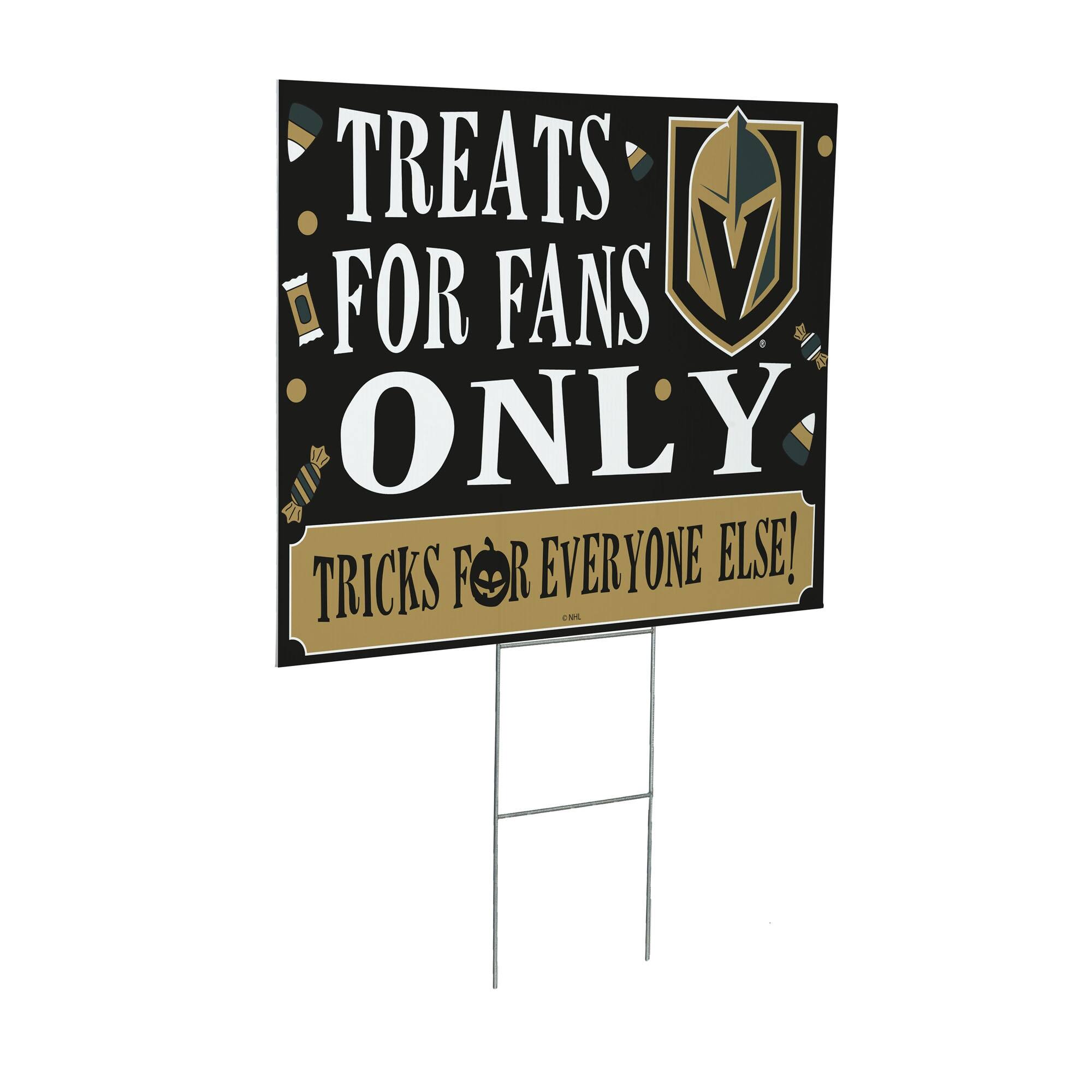 TREATS FOR FANS ONLY  
TRICKS FOR EVERYONE ELSE!