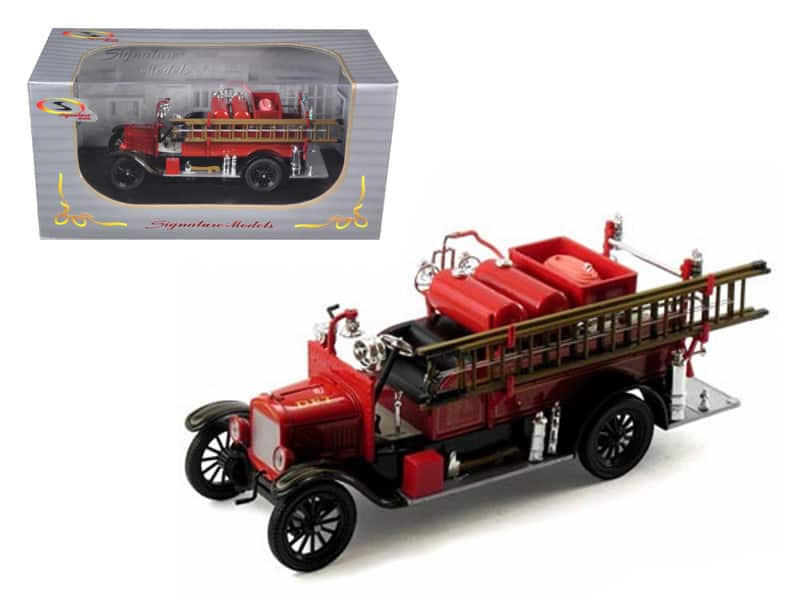 1926 Ford Model T Fire Engine Red and Black 1/32 Diecast Model by Signature Models price history on PriceWatchPro