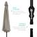 EASY STORAGE: Built-in hand crank allows for quick setup & breakdown.
DURABLE ASSEMBLY: Push-button connector pin protects the pole from damage.