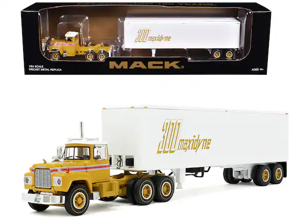 CELEBRATING 120 YEARS
1/64 SCALE DIECAST METAL REPLICA
MACK
AGES 14+
300 maxidyne
MACK
