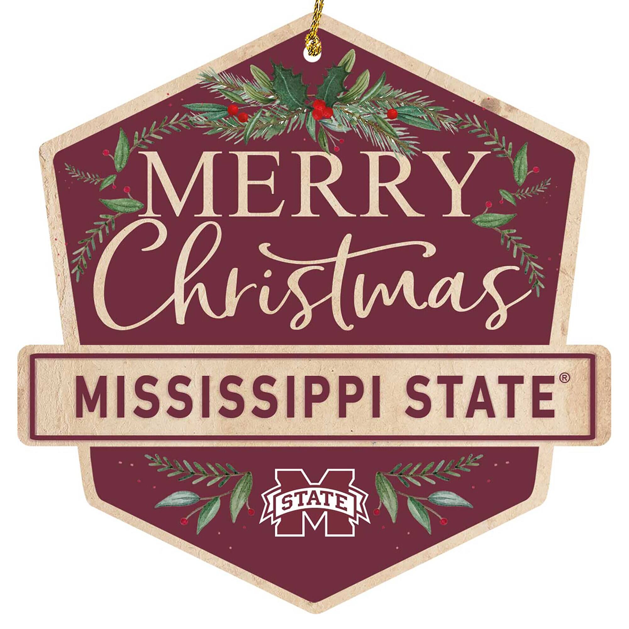 MERRY Christmas  
MISSISSIPPI STATE  
STATE
