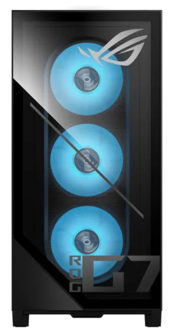 Alt View 6. ASUS - ASUS ROG Gaming Desktop (Ultra 9- 285K, 64GB, 2TB SSD, RTX 5070 Ti, Win 11 Home Win 11 Pro ) - Black.