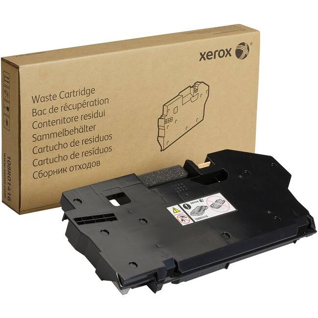 Xerox Waste Cartridge  
Bac de récupération  
Contenitore residui  
Sammelbehälter  
Cartucho de residuos  
Cartucho de residuos  

www.xerox.com  
108R01416  
RTOE 106801416