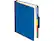 Front. Pendaflex - Recycled Moisture Resistant Reinforced Classification Folder, 5-Dividers, 2" Expansion, Letter Size, Blue - Blue.
