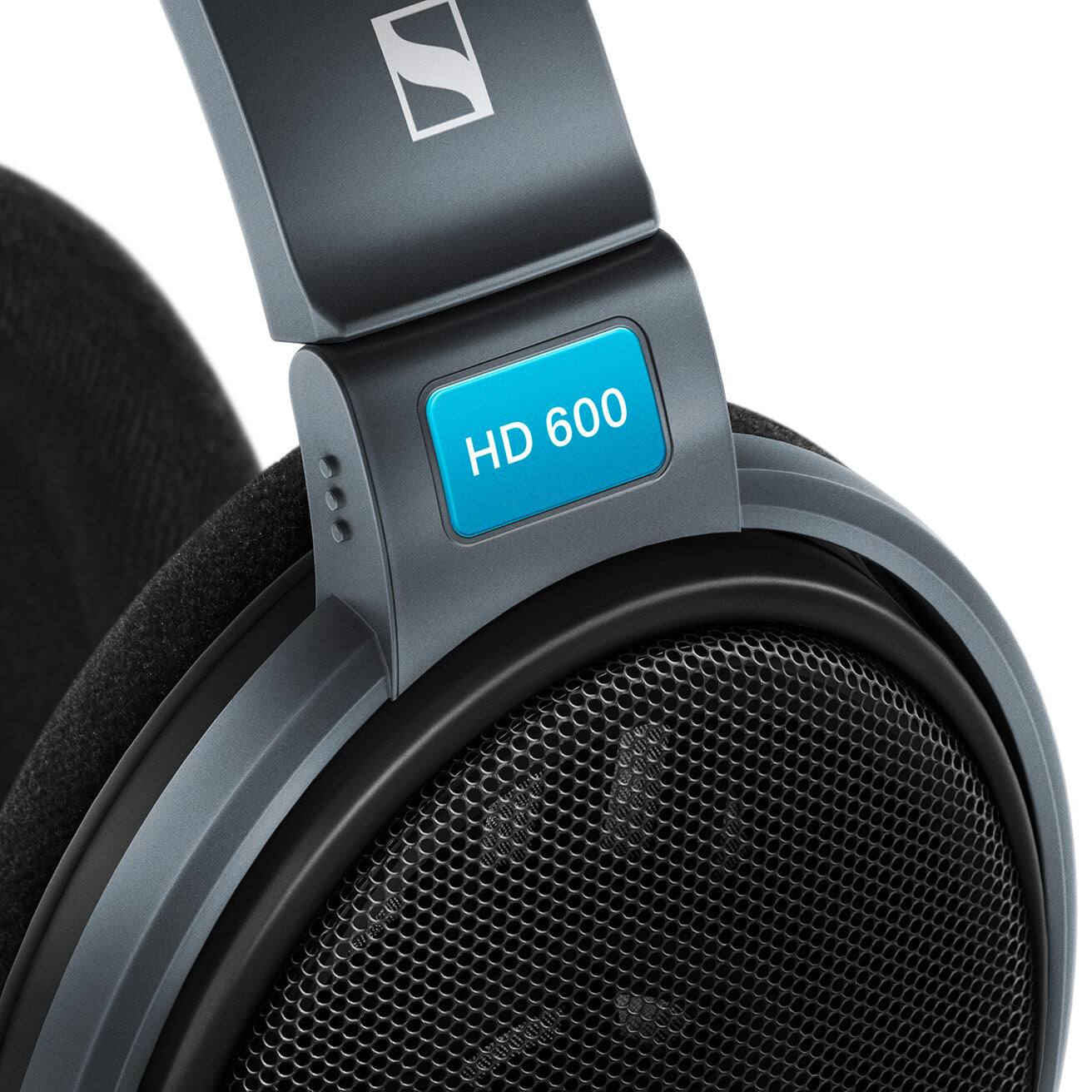 Alt View 2. Sennheiser - Sennheiser - HD 600 - Hi-Res Audiophile Open Back Headphone - Black - Black.