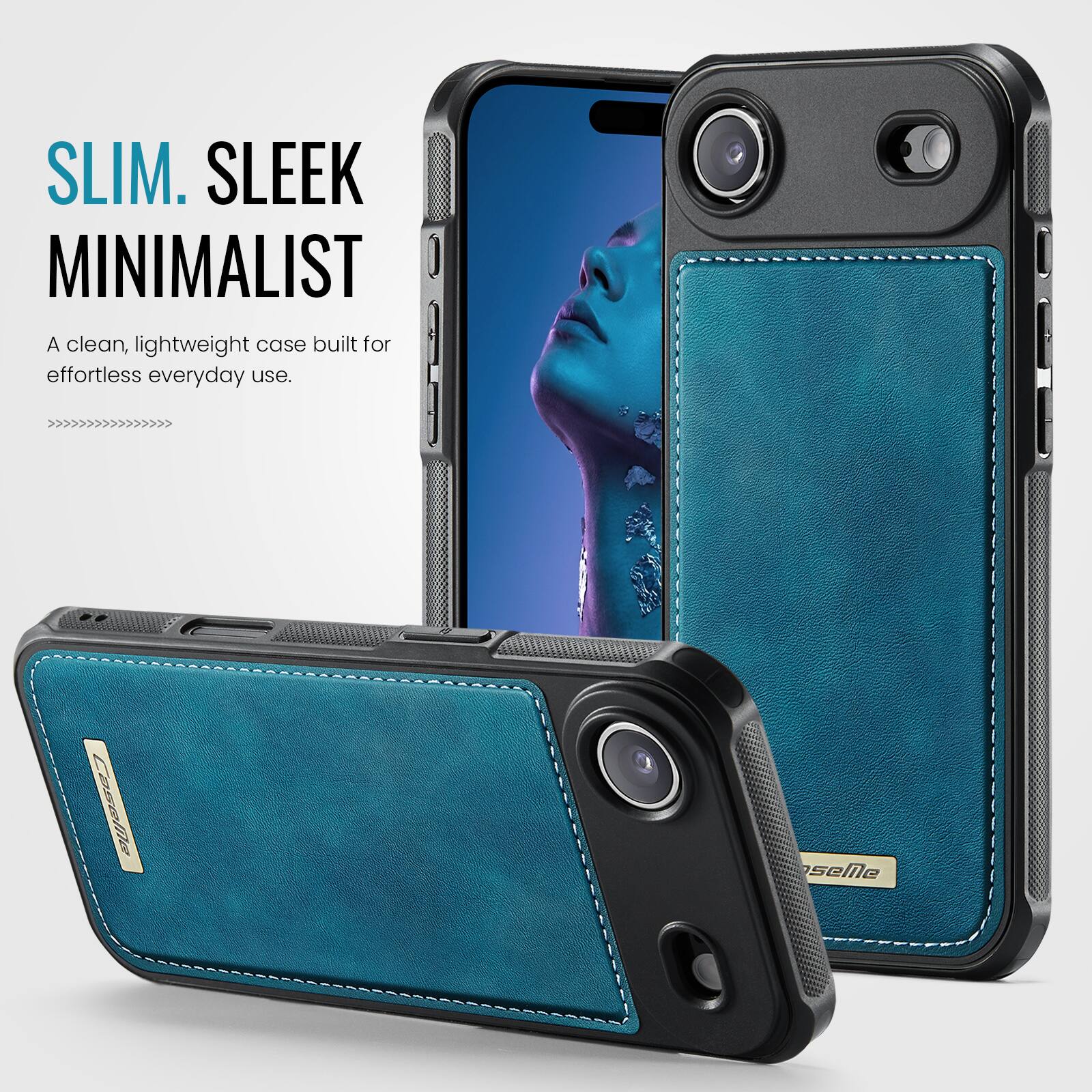 SLIM. SLEEK MINIMALIST  
A clean, lightweight case built for effortless everyday use.