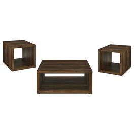Coaster Co. of America - Frisco 3-piece Coffee and End Table Set - Dark Pine