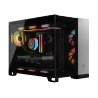 CORSAIR - VENGEANCE a5100 Gaming Desktop-AMD Ryzen 7 9800X3D-64GB DDR5 6400MHz-NVIDIA GeForce 5090-2TB SSD-2TB SSD - Black - Front_Zoom