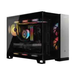 CORSAIR - VENGEANCE a5100 Gaming Desktop-AMD Ryzen 7 9800X3D-64GB DDR5 6400MHz-NVIDIA GeForce 5090-2TB SSD-2TB SSD - Black