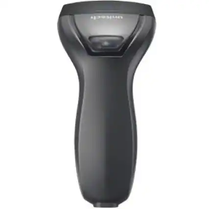 Front. Unitech - Unitech High Performance Contact Scanner - Cable Connectivity - 200 scan/s - 3.54" Scan Distance - 1D - Imager - Midnight Blue.