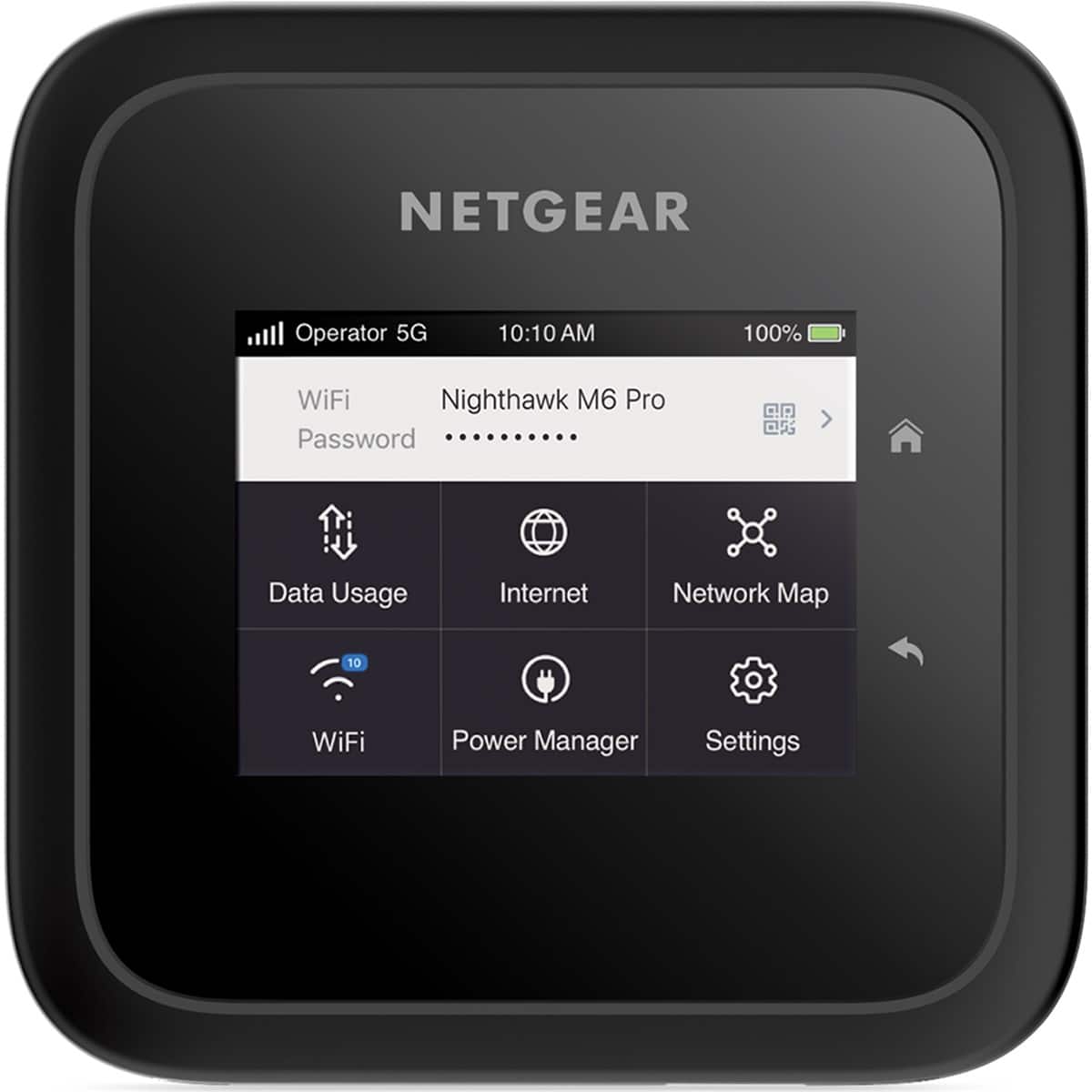 NETGEAR - Nighthawk M6 Pro 5G mmWave Wi-Fi 6E Hotspot - Black (Unlocked) - Angle_Zoom