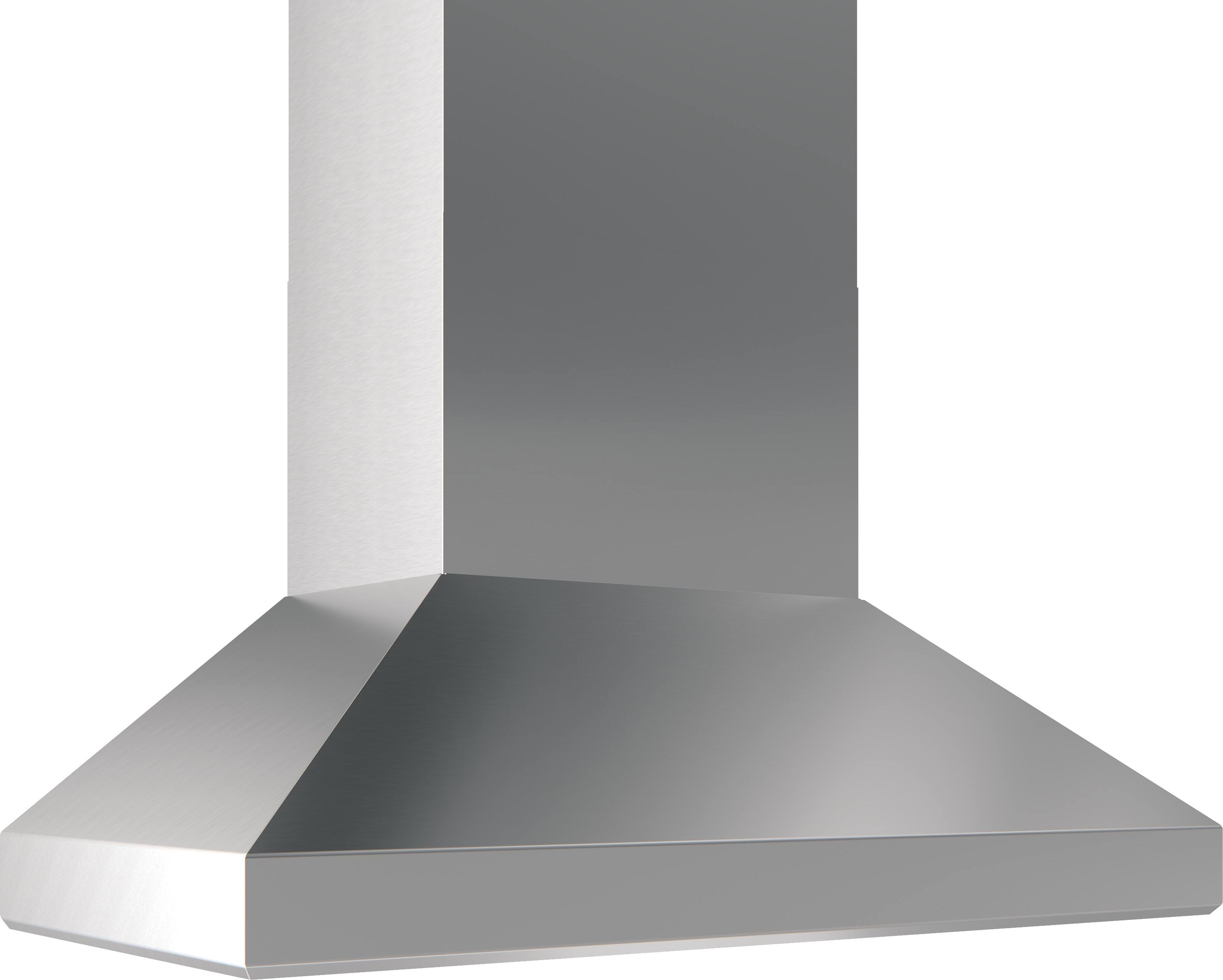 Left. Zephyr - Titan 48 in. 650 CFM Wall Mount Range Hood with TruHue - Stainless Steel.