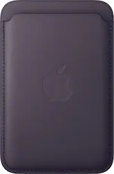 Apple - iPhone FineWoven Wallet with MagSafe - Midnight Purple - Front_Zoom