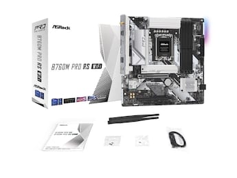 ASRock B760M PRO RS WiFi LGA 1700 Intel B760 Micro ATX Motherboard ASRock B760M PRO RS WiFi LGA 1700 Intel B760 Micro ATX Motherboard