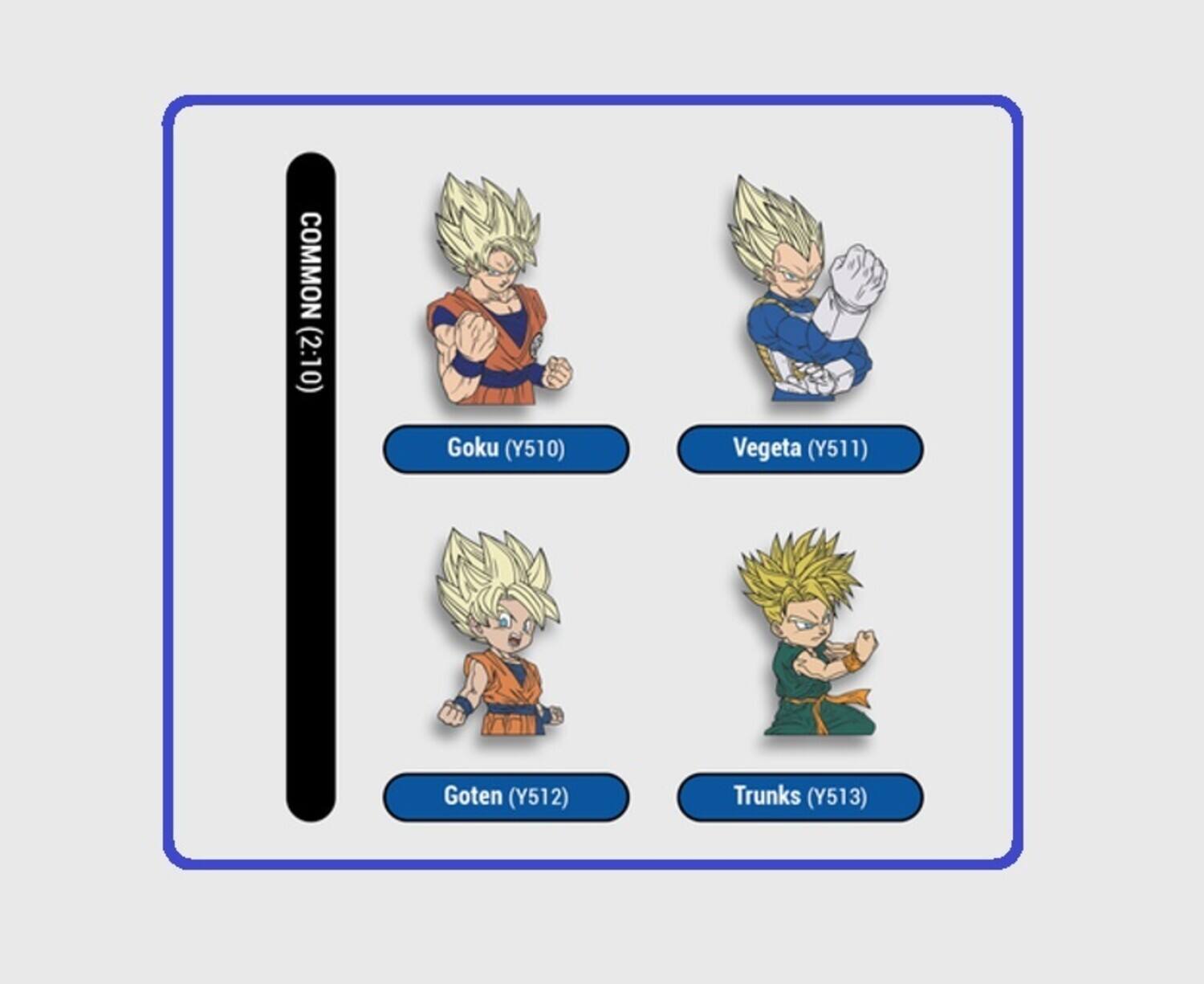 COMMON (2:10)  
Goku (Y510)  
Vegeta (Y511)  
Goten (Y512)  
Trunks (Y513)