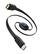 Back. Baseus - Baseus Retractable USB-C to USB-C Cable, 100W Fast Charging, 4.9ft, 6-Stage Length Control, Black - Black.