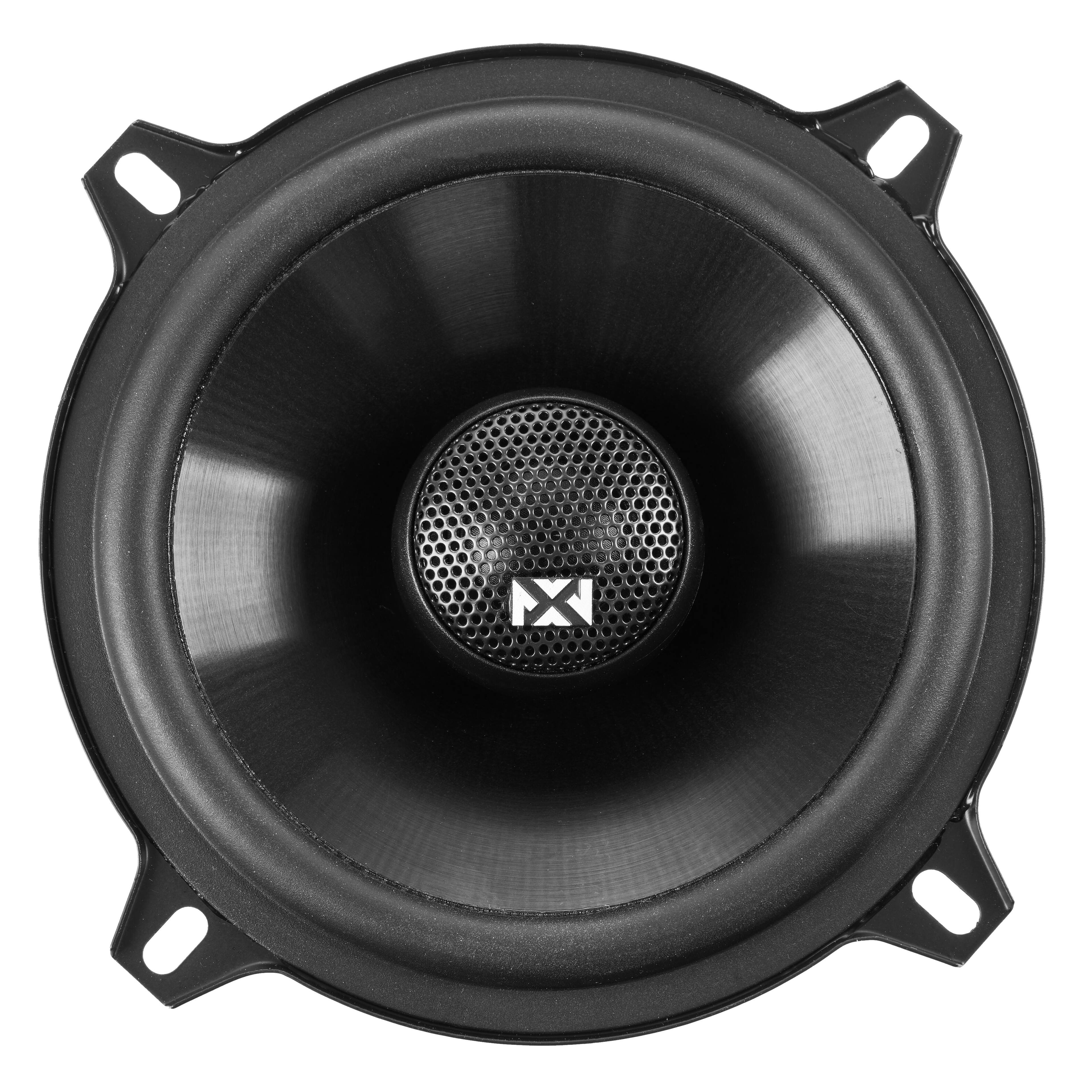 Alt View 1. NVX - VSP525 480W Peak (160W RMS) 5.25in V-Series 2-Way Coaxial Speakers with 25mm Silk Dome Tweeters.