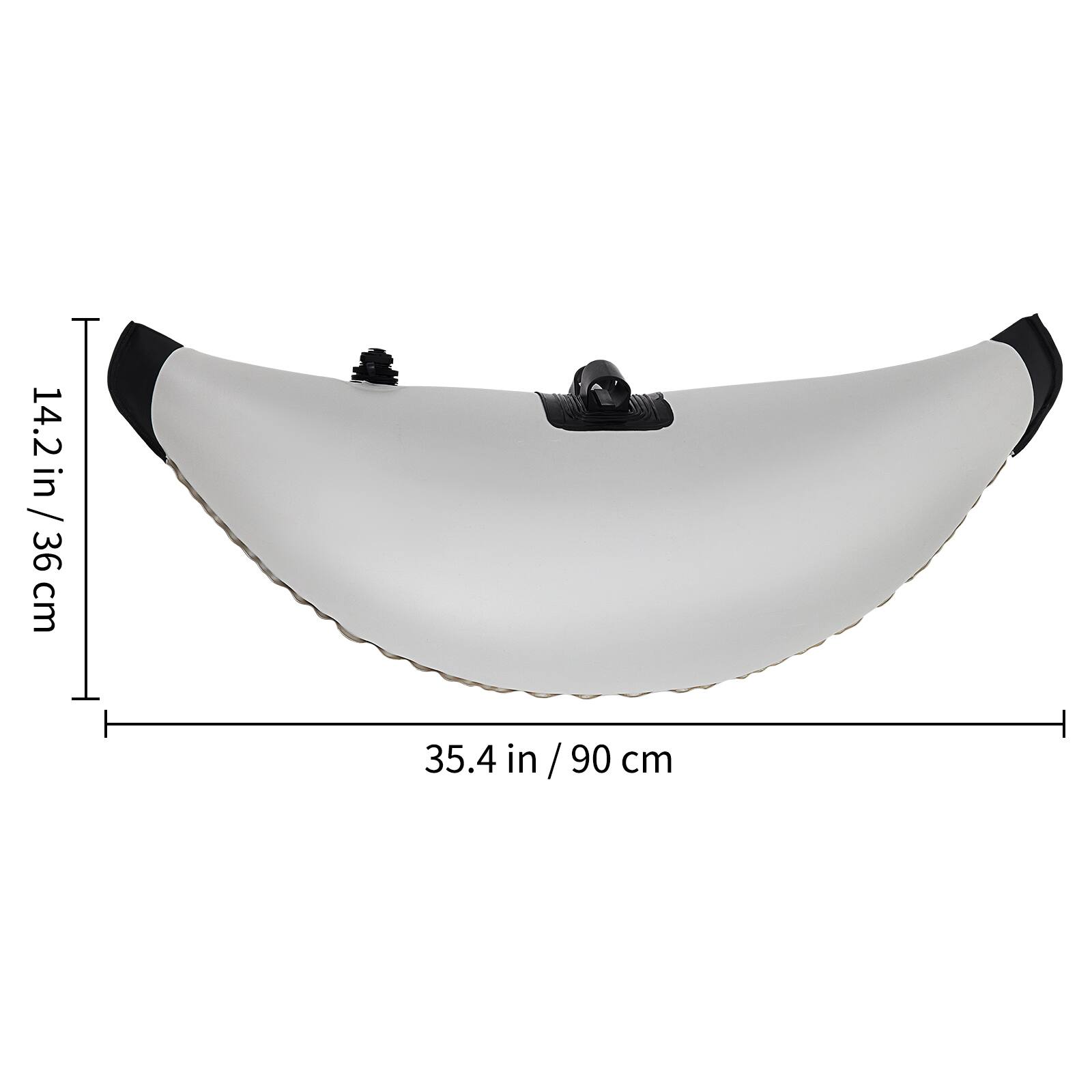 14.2 in / 36 cm  
35.4 in / 90 cm