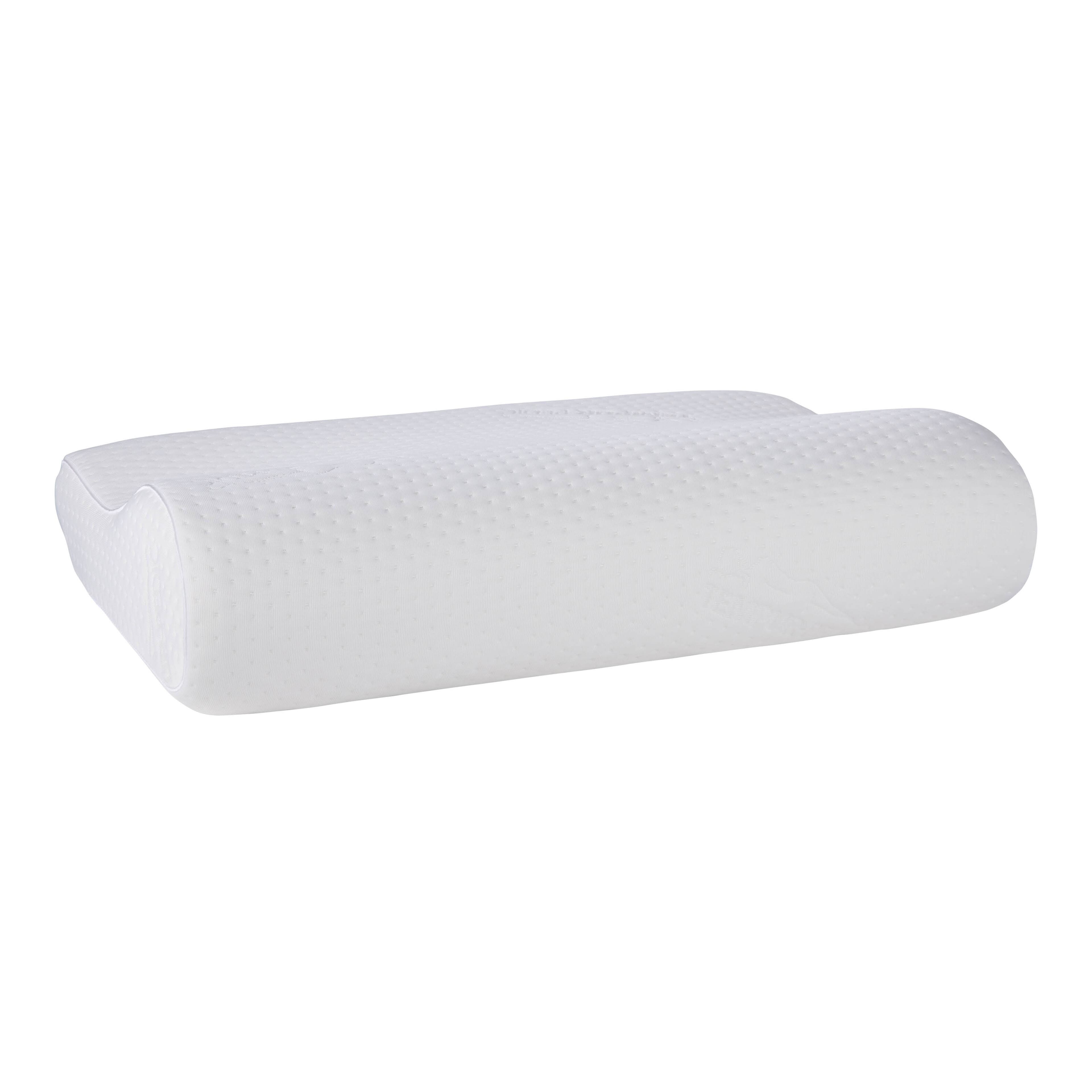 Alt View 9. Tempur-Pedic - Tempur-Pedic TEMPUR-Neck™ Pillow, Standard - Medium Profile - White.