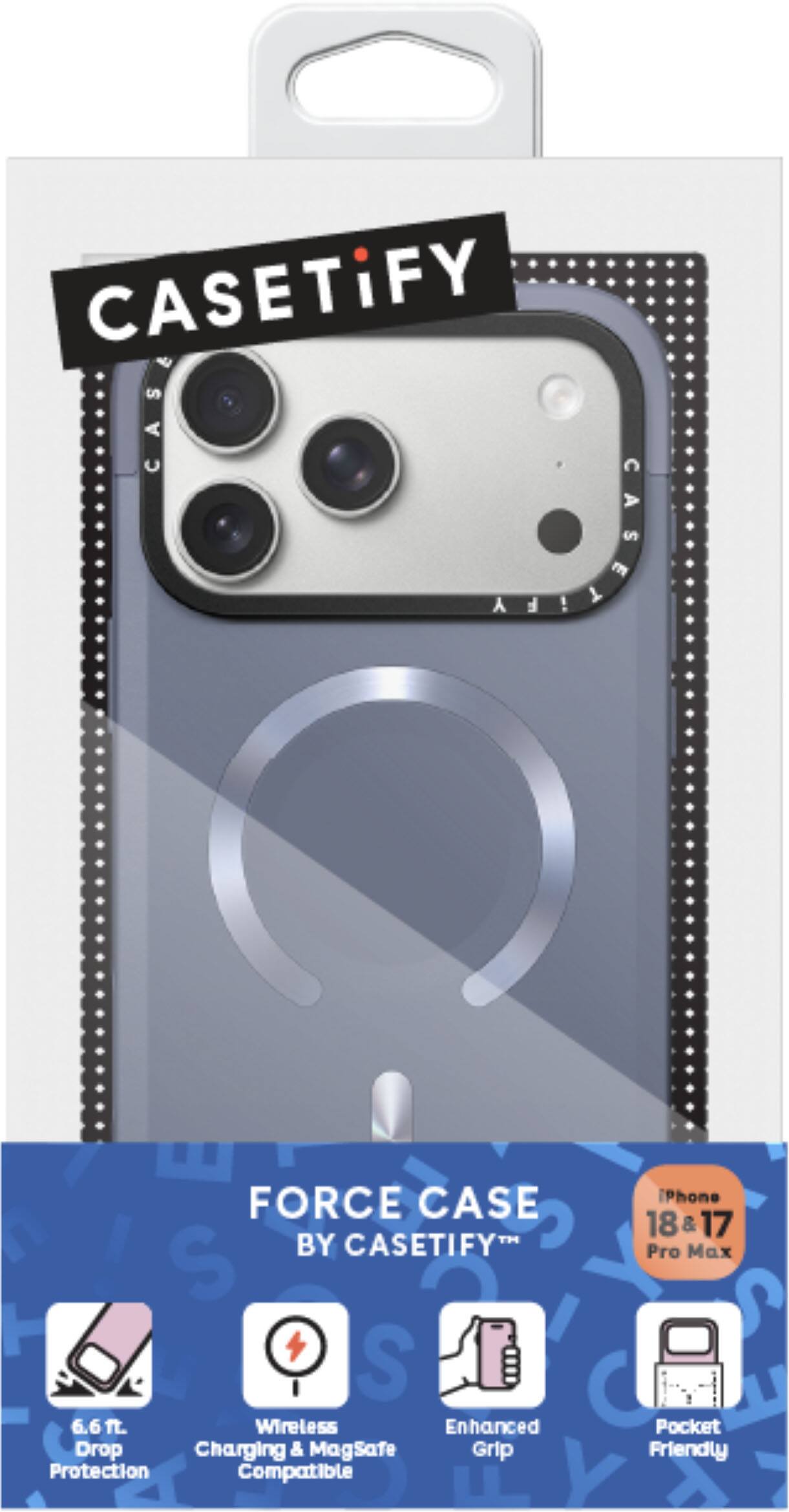 CASETiFY iPhoneケース MagSafe対応 CASETiFY Force Case MagSafe Compatible for Apple iPhone 18 Pro Max