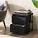 Alt View 13. Costway - 2 Drawer Dresser Fabric Storage Organizer Nightstand Bedside Sofa Table - Black/Rustic Brown.