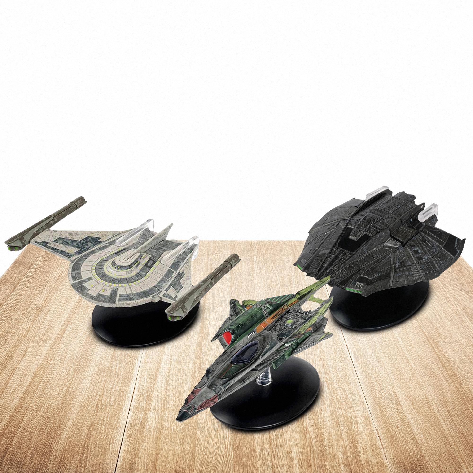 Alt View 1. Eaglemoss - Eaglemoss Star Trek Picard Starship Set of 6 Brand New Original Packaging.