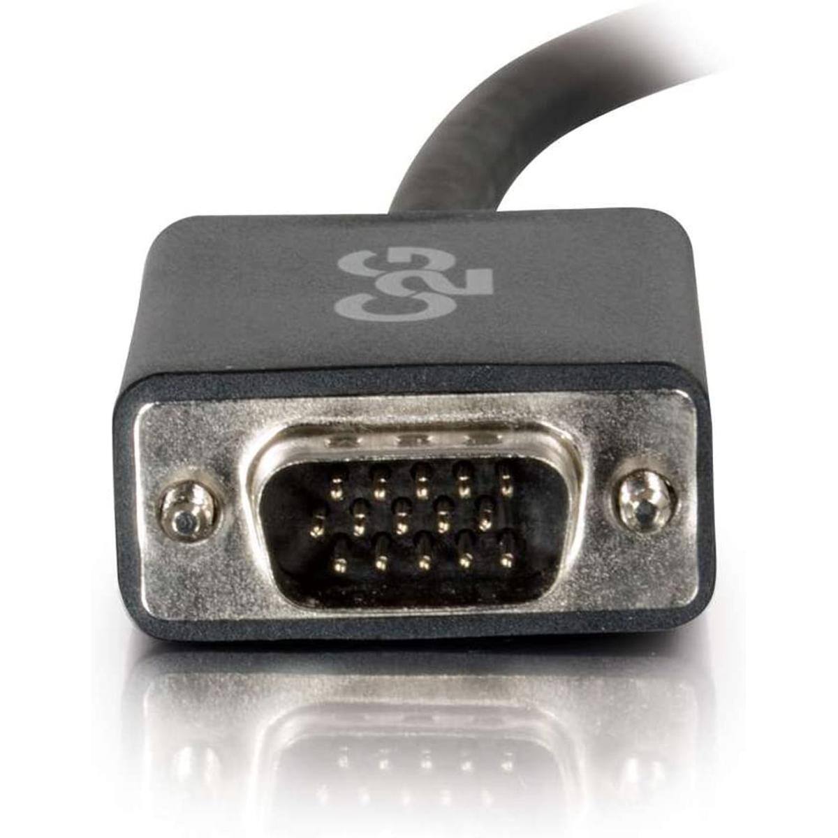 Alt View 3. C2G - C2G 6' DisplayPort Male to VGA Male Active Adapter Cable, Black.