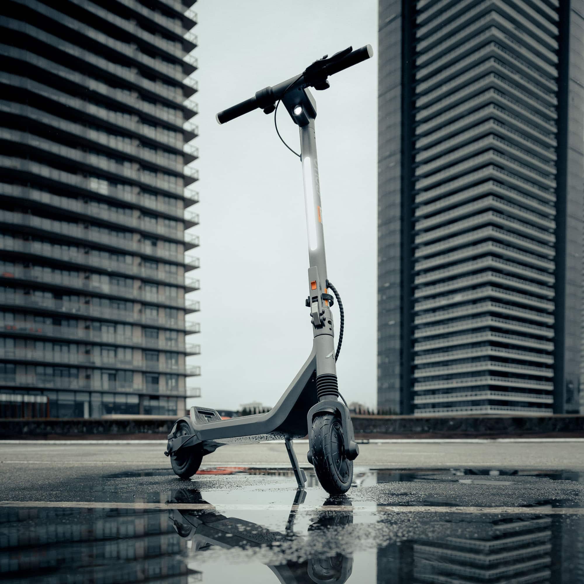 Alt View 13. Apollo - Go 2024 Premium Dual-Motor Electric Scooter w/40 mi Max Operating Range & 28 mph Max Speed - Space Gray.