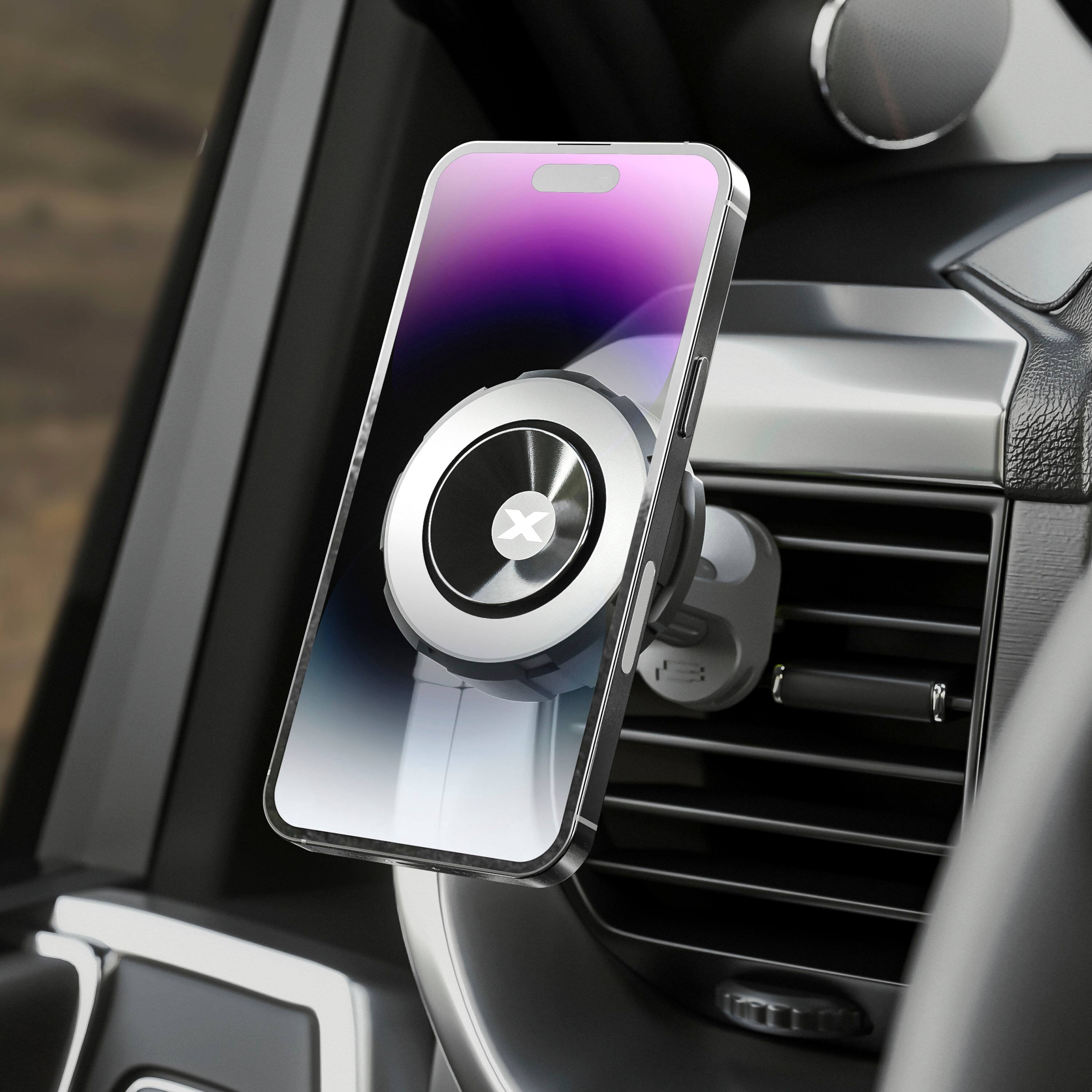 Left. Bracketron - MagAlign MAX Vent Mount - Black.