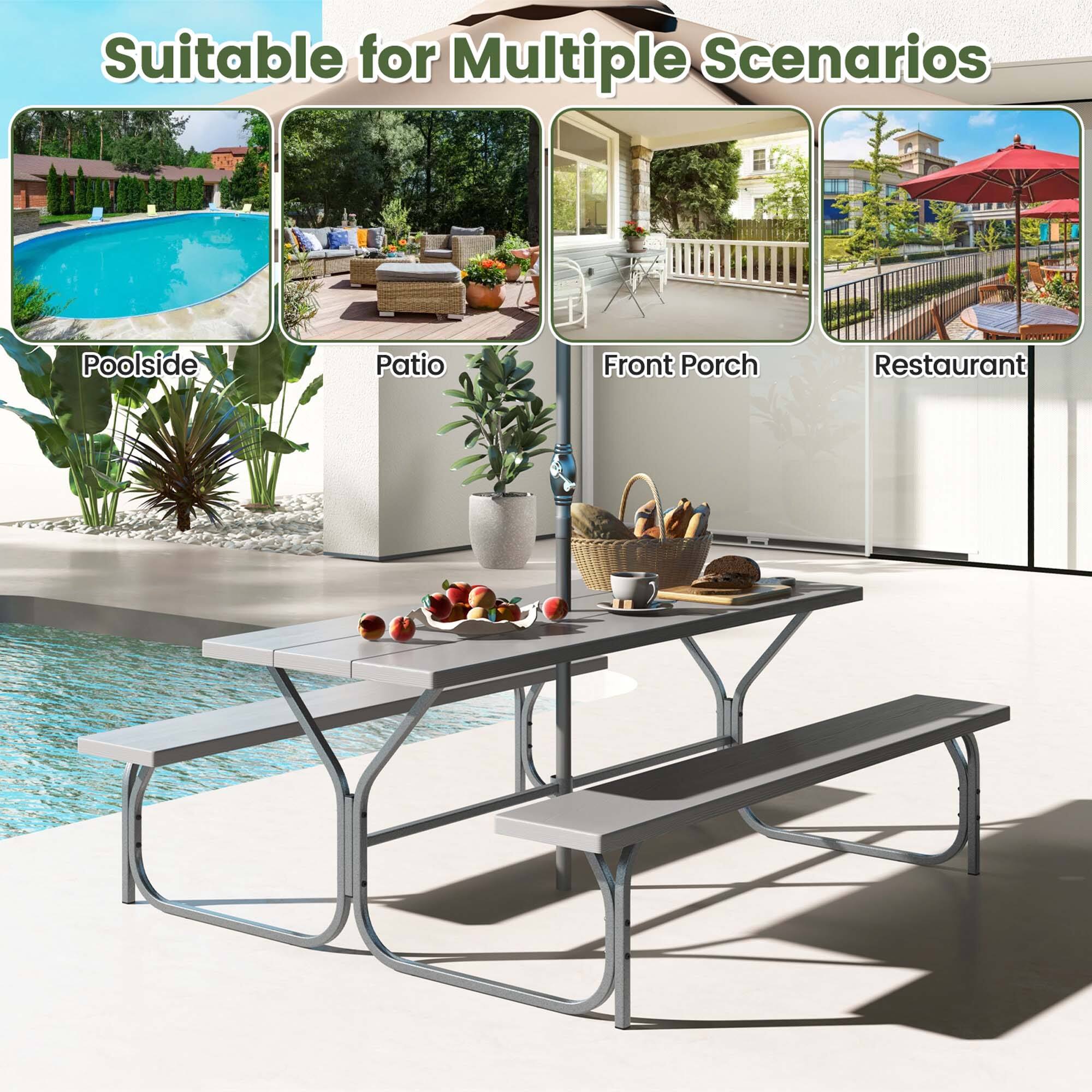 Suitable for Multiple Scenarios
Poolside
Patio
Front Porch
Restaurant