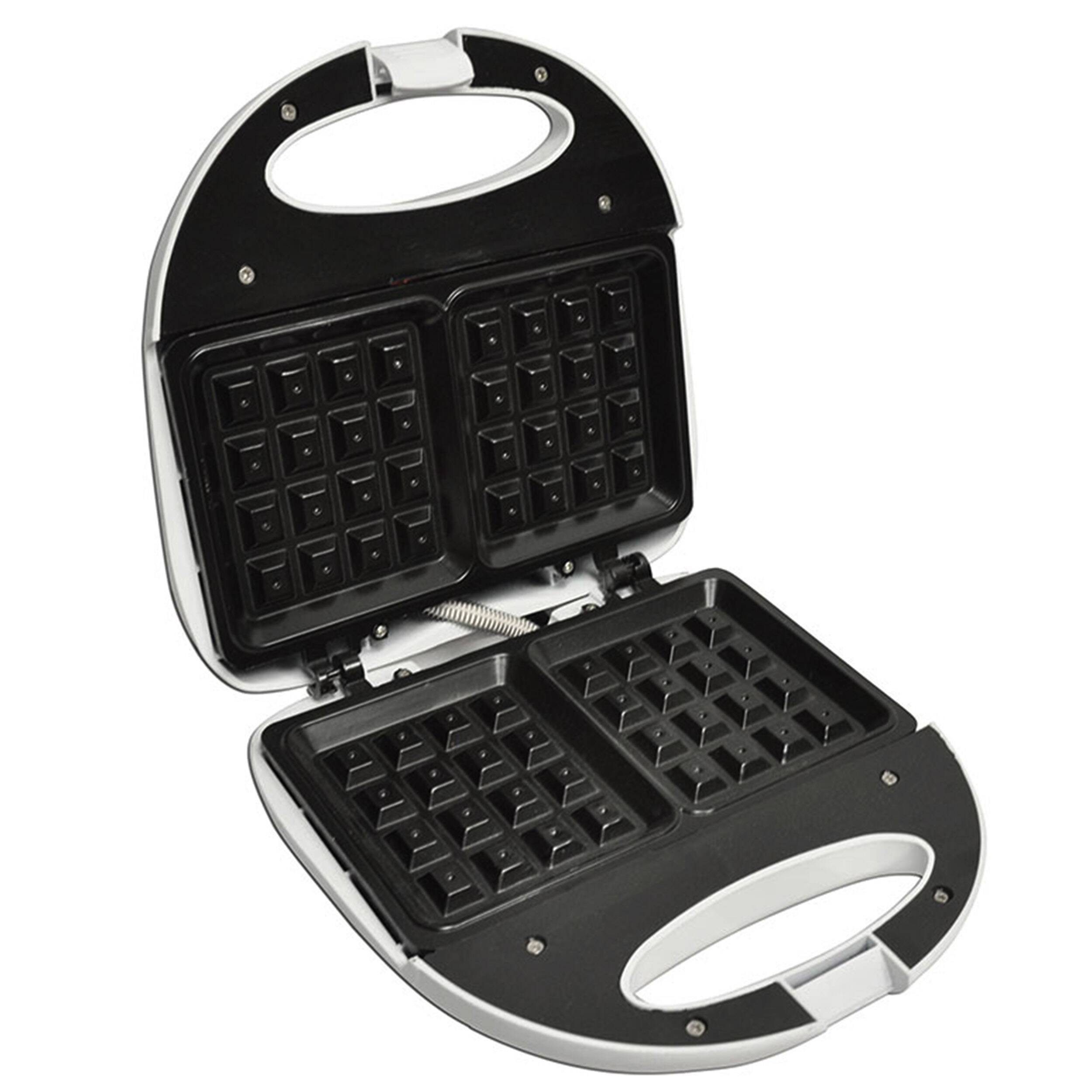 Alt View 3. Brentwood - Brentwood Waffle Maker in White - White.