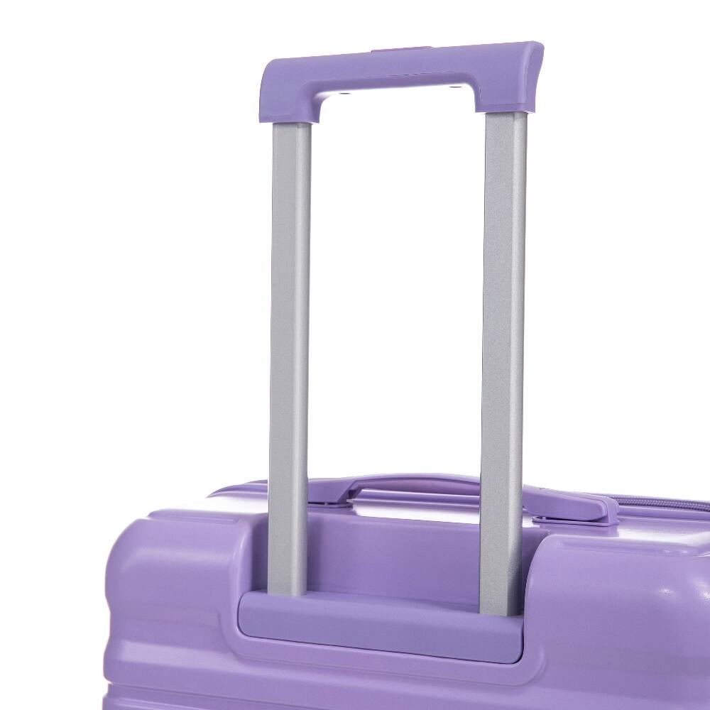Alt View 10. Ropilly - Ropilly 3 Piece Luggage Set Blue Purple Hard Shell Suitcase with Spinner Wheels - Blue+Purple.