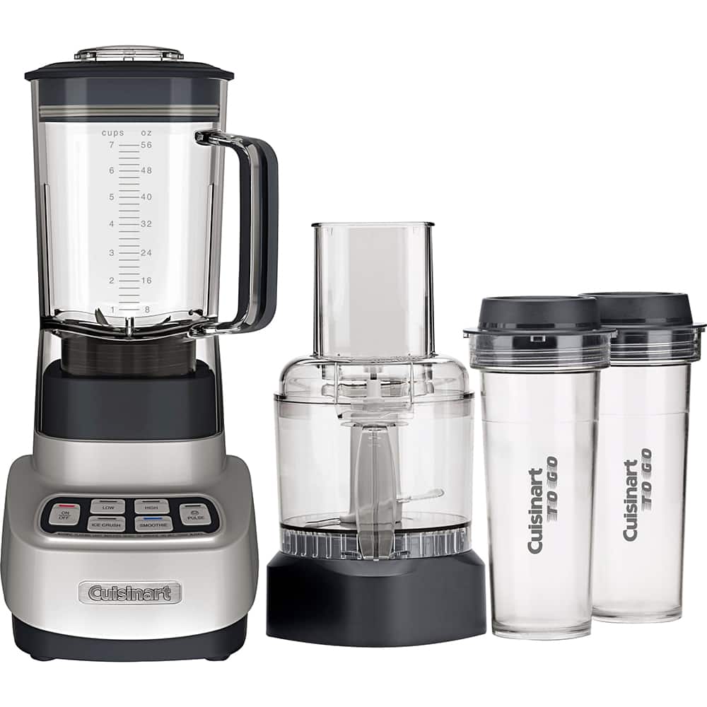 Cuisinart - Velocity Ultra Trio 1 HP Blender/Food Processor BFP-650P1 - Silver