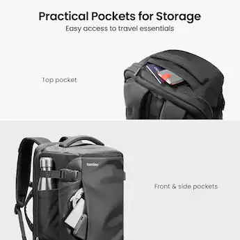 best tsa friendly laptop backpack for dell 3520 Extra Large Backpack, 22" x 17" x 10", 60L Capacity, Multi-Compartment Protection, Fits 15.6-19" Laptops, Approved, RFID Anti-Theft, Sport Travel : Electronics in USB charging port with an internal cable management system enables convenient device charging while on the move Top 5 Best Laptop Backpack