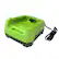 A green 80V 30VOLT LITHIUM XAN 3000MAH battery.