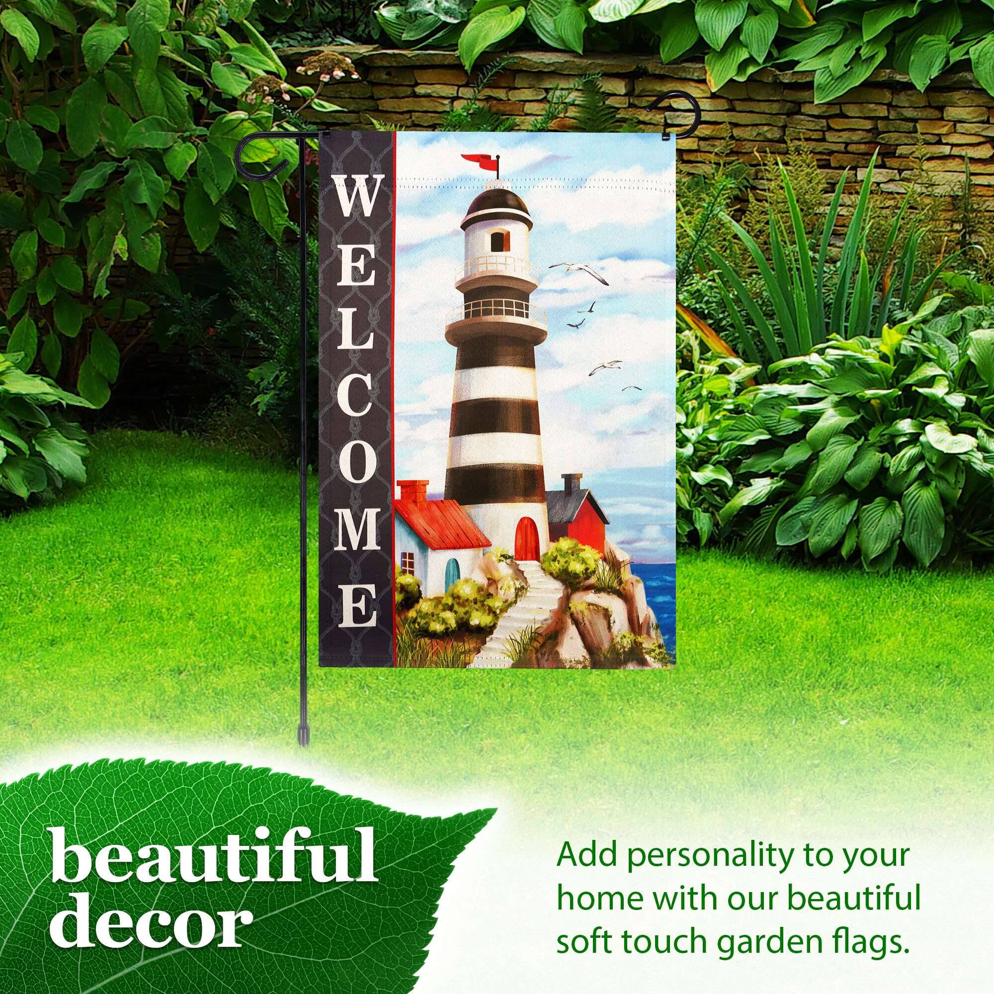 WELCOME beautiful decor

Add personality to your home with our beautiful soft touch garden flags.
