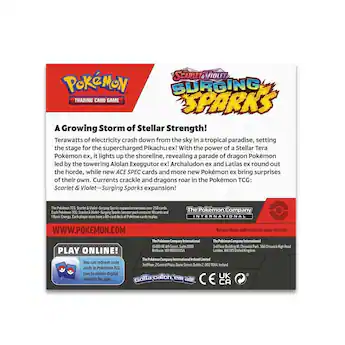 pokemon surging sparks booster display box Pokemon Scarlet & Violet Surging Sparks Booster Box