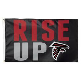 WinCraft - Atlanta Falcons 3' x 5' Slogan Deluxe Single-Sided Flag - Multicolor