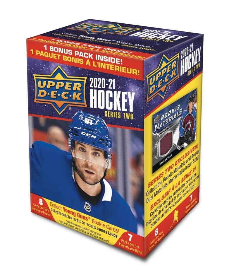 2020-21 Upper Deck Series 2 Hockey Blaster Box price history on PriceWatchPro