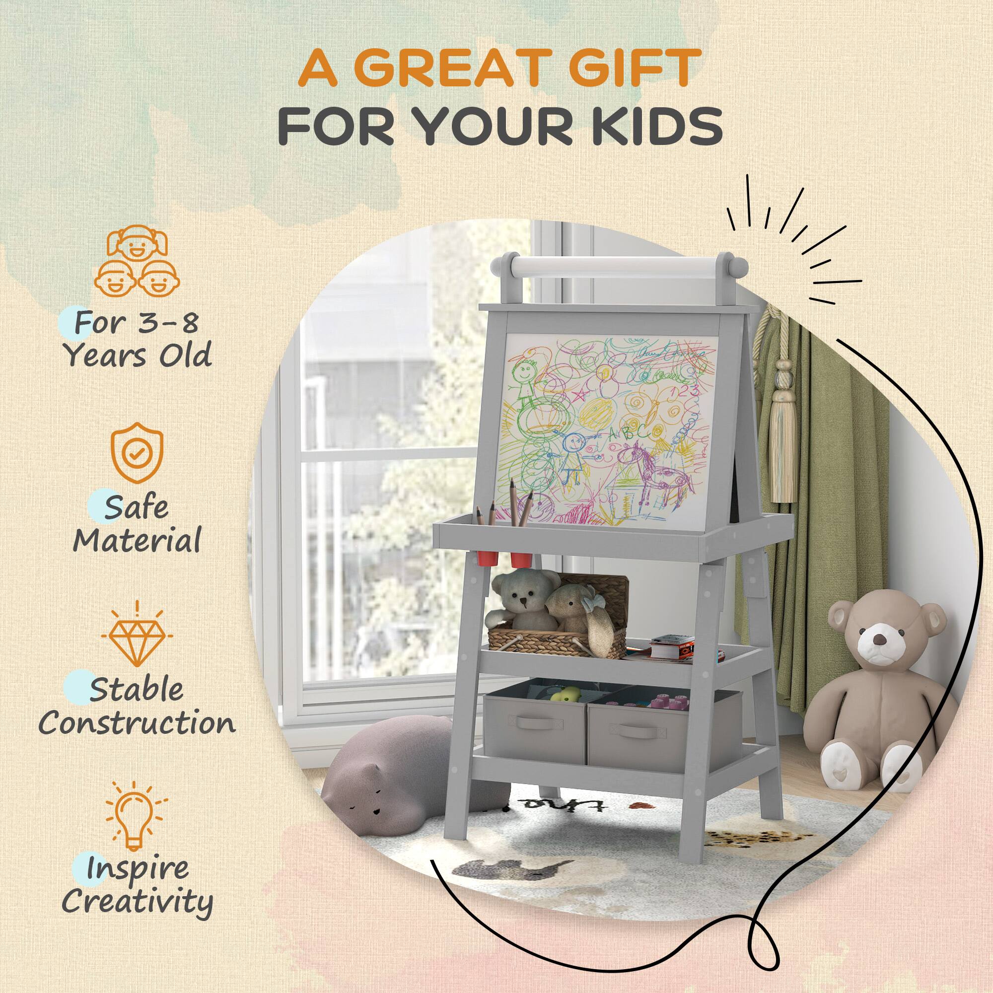 A GREAT GIFT FOR YOUR KIDS

- For 3-8 Years Old
- Safe Material
- Stable Construction
- Inspire Creativity