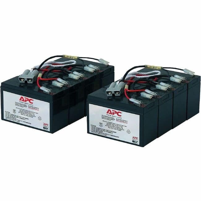 APC - Replacement Battery Cartridge #12 - 7500 mAh - 48 V DC - Lead Acid - Hot Swappable - 3 Year Minimum Battery Life - 5