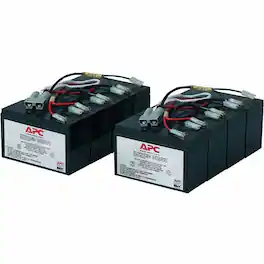 APC - Replacement Battery Cartridge #12 - 7500 mAh - 48 V DC - Lead Acid - Hot Swappable - 3 Year Minimum Battery Life - 5