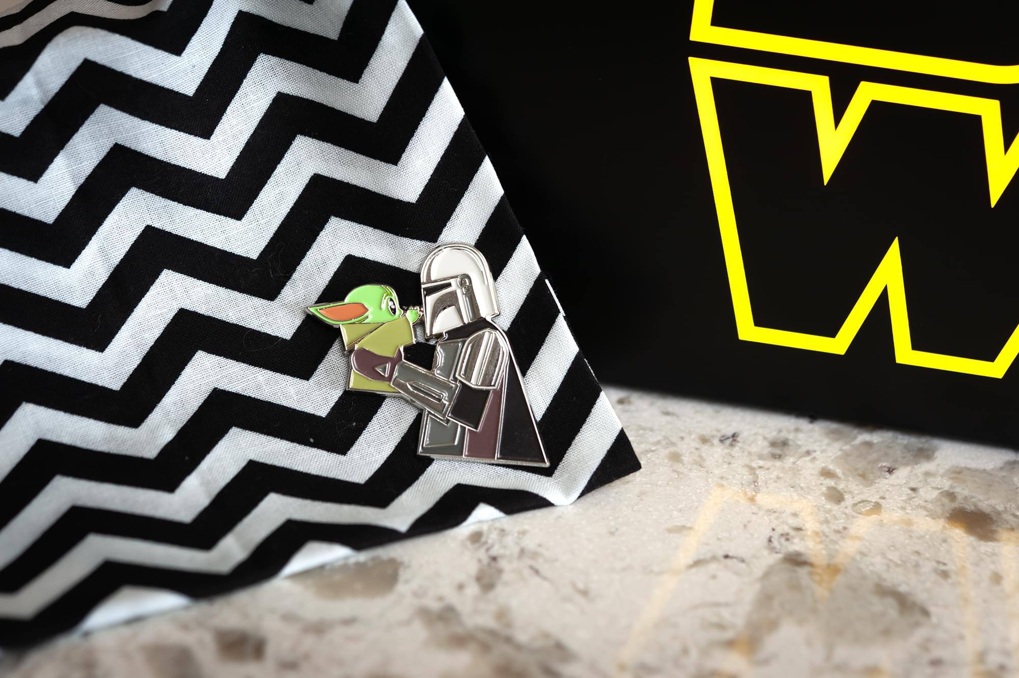 Alt View 3. Star Wars - Star Wars The Mandalorian and The Child Collectible Enamel Pin | Toynk Exclusive - Green.