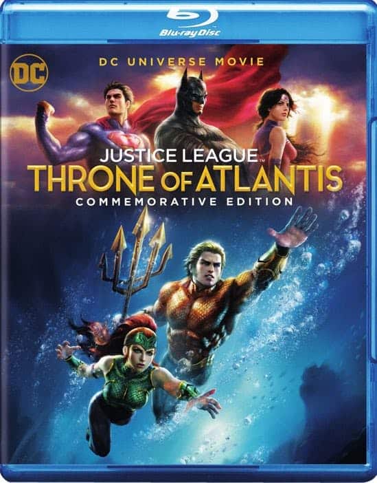 Front. DCU Justice League: Throne of Atlantis Commemorative Edition (Blu-ray Commemorative Edition) [Blu-ray].